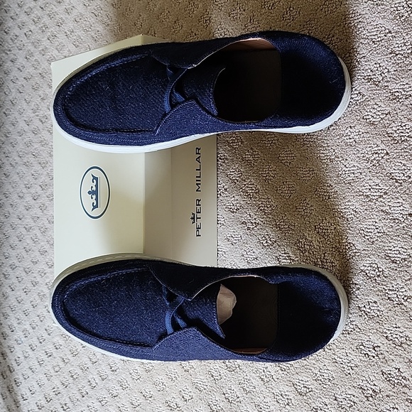 Men's Peter Millar Shetland Wool Slip On - Picture 3 of 8